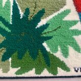 Parrot decor wall rug - Work of the Brazilian artist VAC - 1989