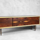 Mid-century modern Swedish rosewood and birch sideboard, 1960s