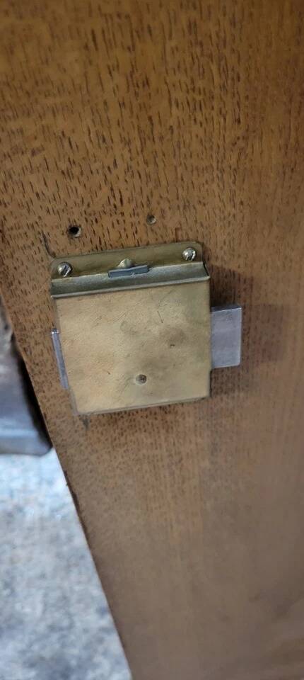 Art Deco period sideboard in blond oak circa 1940