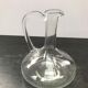 Carafe to decant glass blown