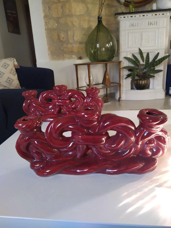 Ceramic candle holders