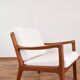 Mid-Century Danish Teak Lounge Chairs by Ole Wanscher for Cado, 1960s, Set of 2