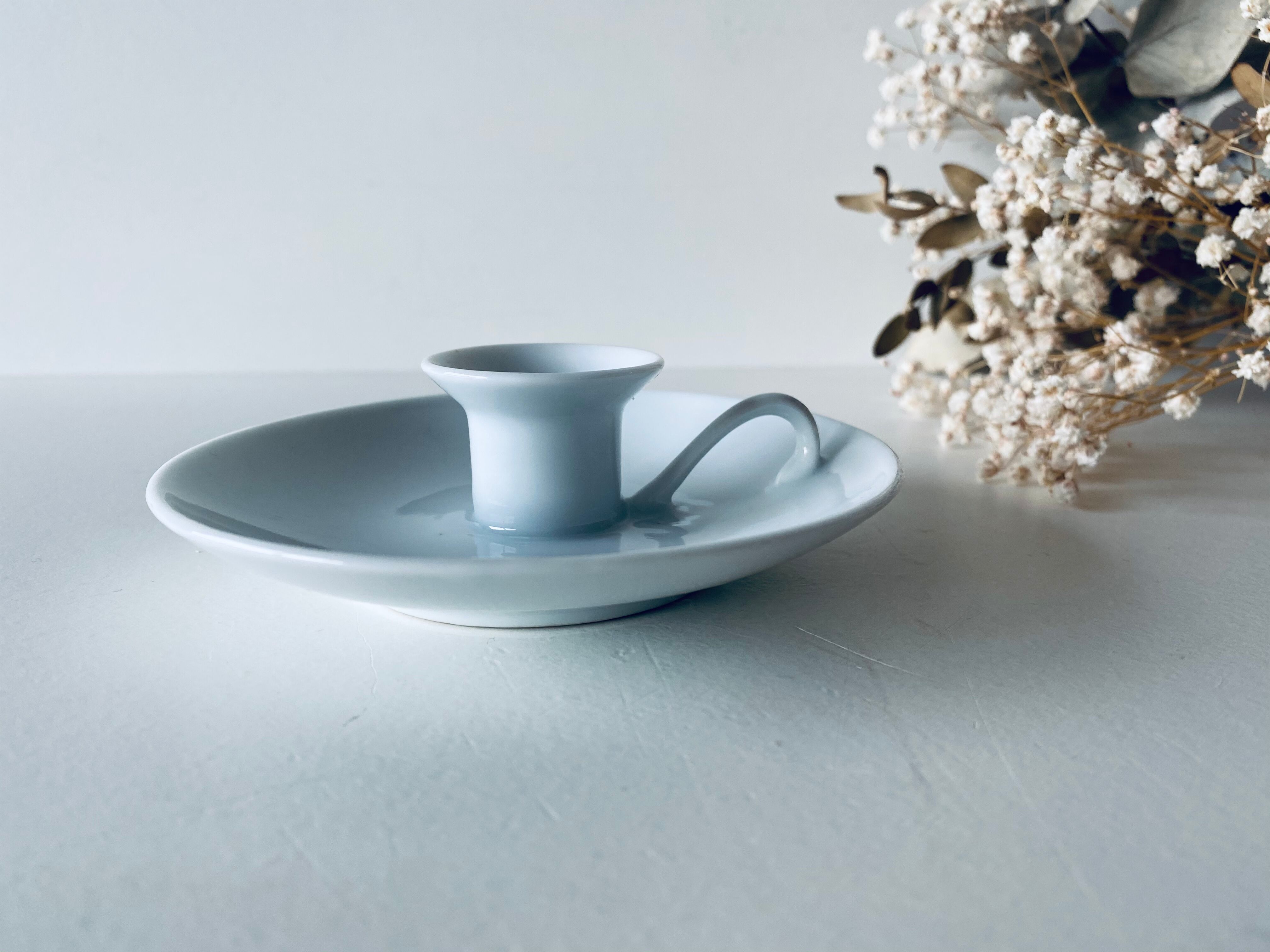 Porcelain candlestick