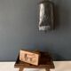 Old carved wooden butter stamp, cow, 19th century