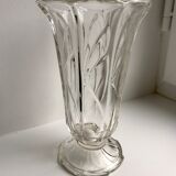 60s glass vase