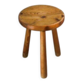 1960s pine stool