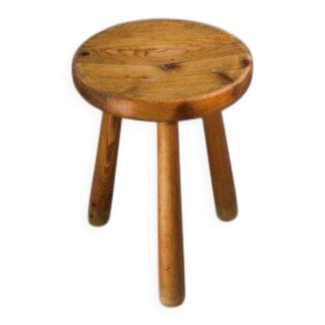Tabouret en pin 1960’s