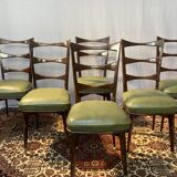 6 vintage design chairs