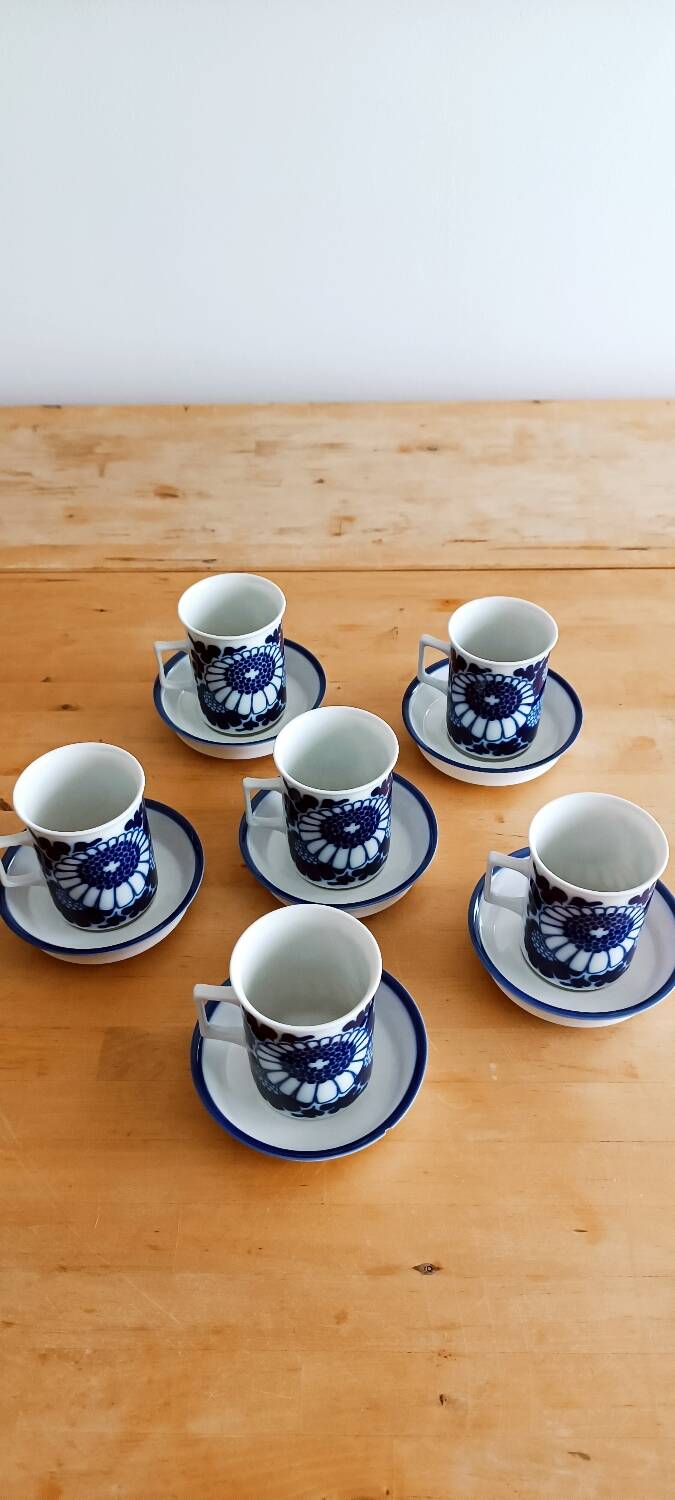 Porsgrund “Marguerite” coffee service designed by Grete Rønning