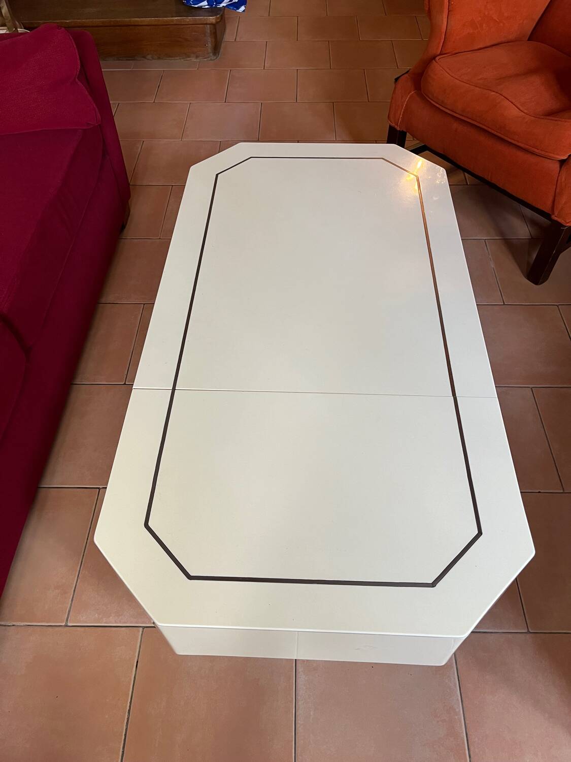 70s bar coffee table