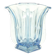 Art Deco vase, pressed glass, Zawiercie Glassworks, Poland, 1930s