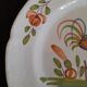 Eastern earthenware plate.