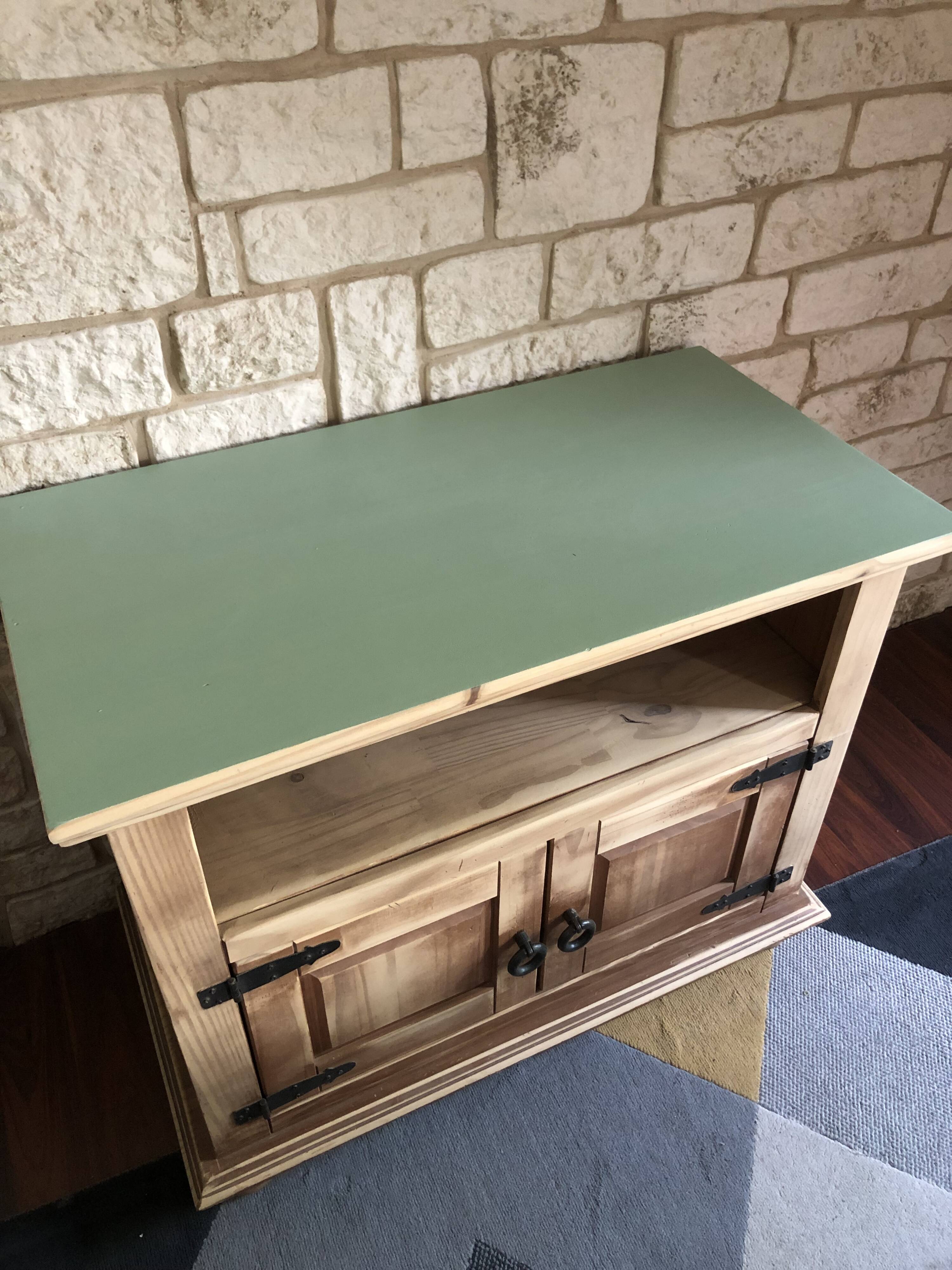 Custom renovated television furniture
