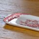 English Earthenware Staffordshire "Asiatic Pheasants" Cake Dish