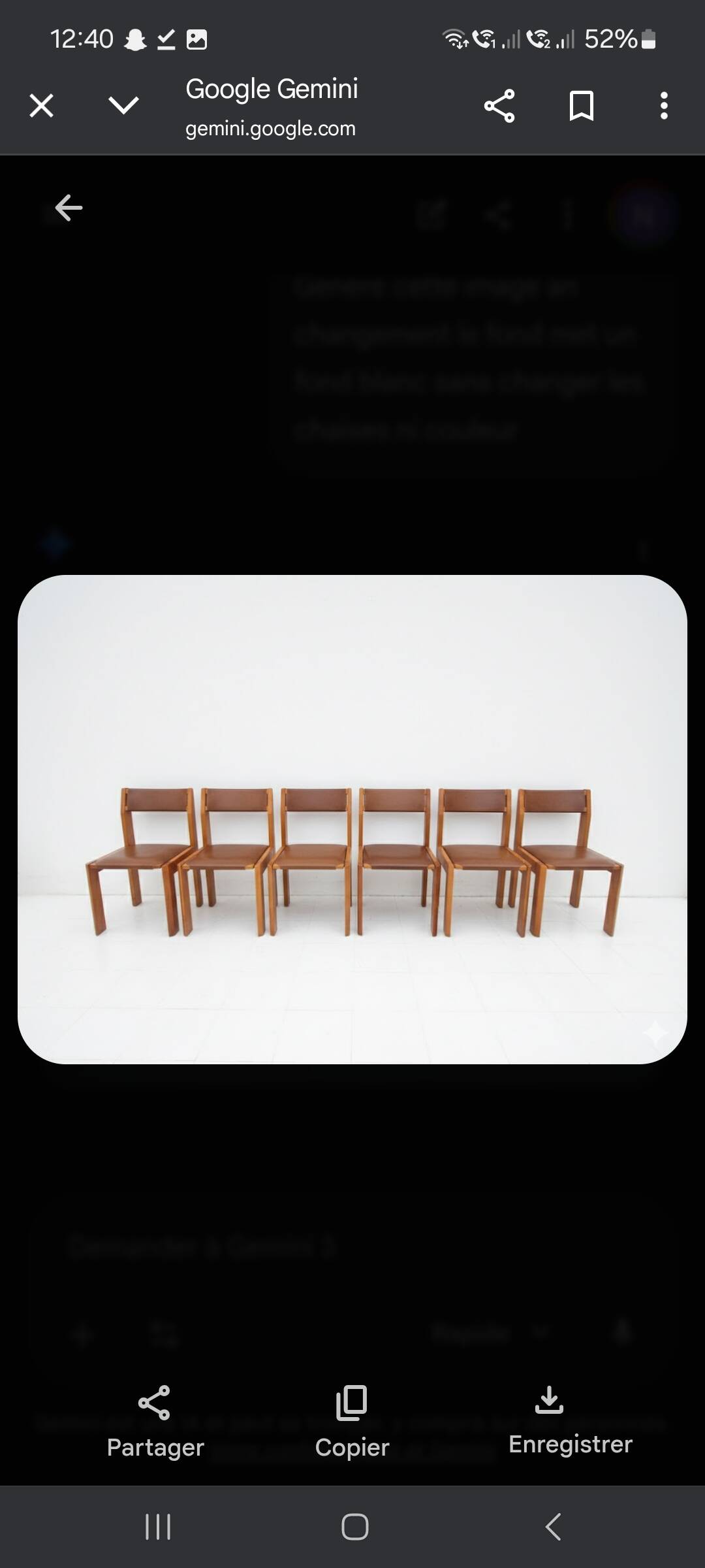 Set of 6 "Gorgoni" chairs in solid elm – Roche Bobois