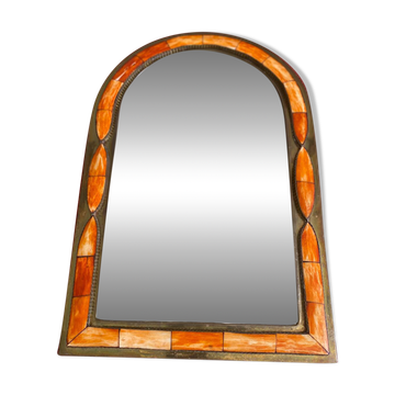 Vintage ethnic mirror