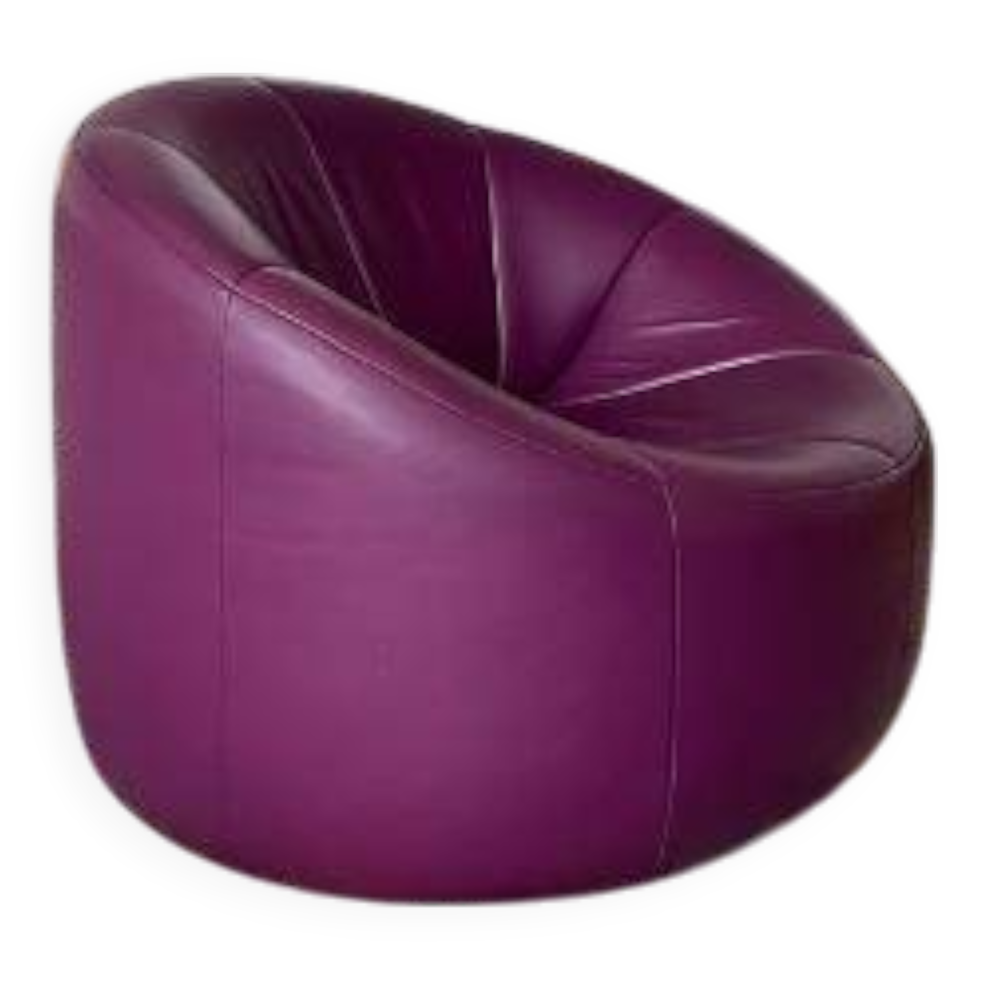 Pumpkin swivel armchair by Pierre Paulin