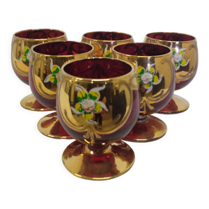 Verres à digestif Murano