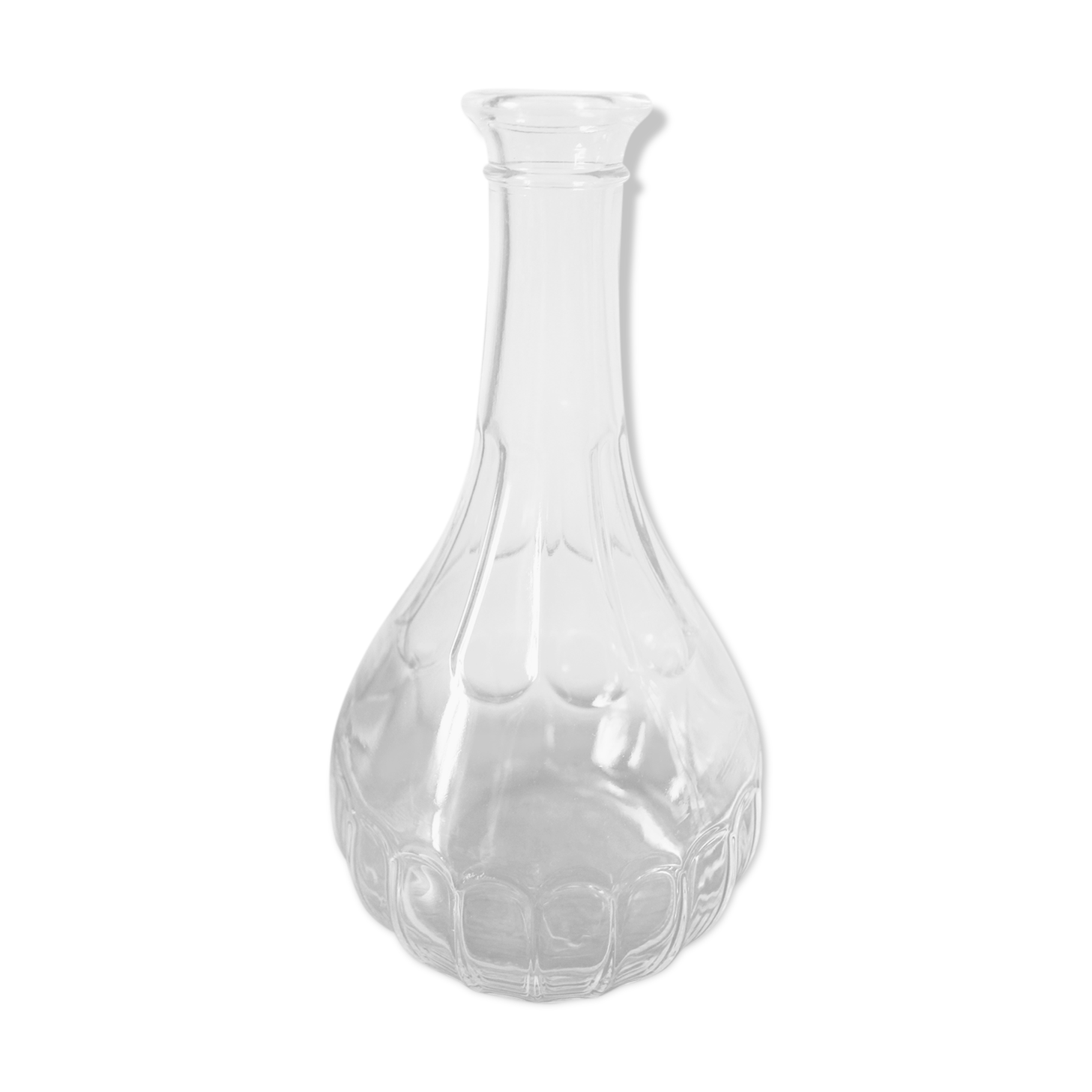 Vase soliflore transparent glass