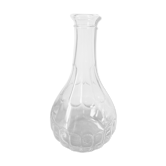 Vase soliflore transparent glass