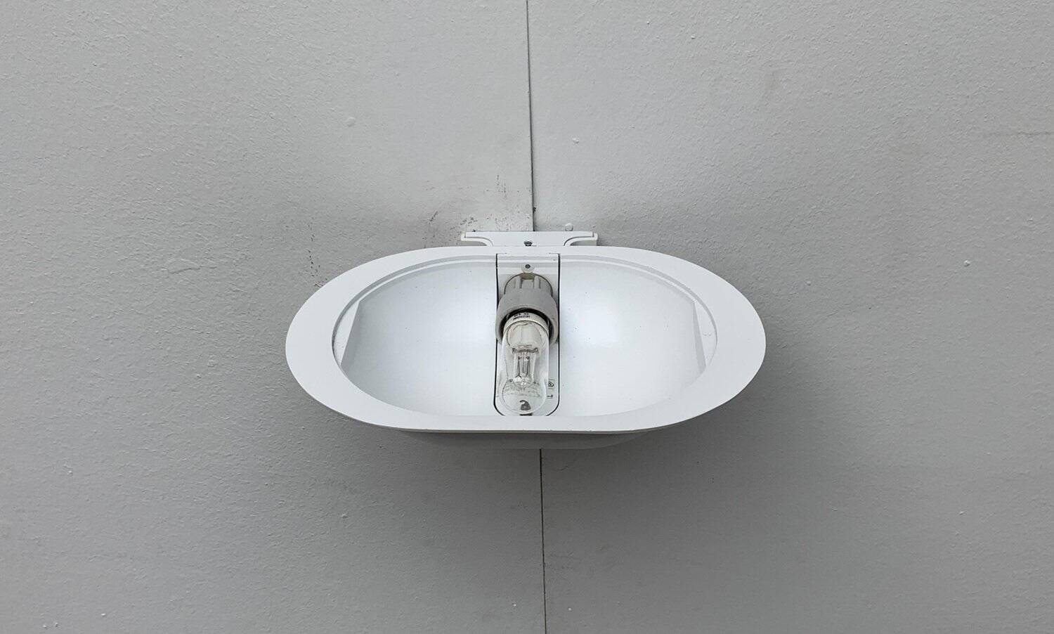 Postmodern German wall lamp in metal by Staff