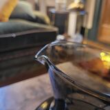 Smoked glass pitcher – 1970s