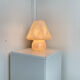 1970s glass mushroom lamp