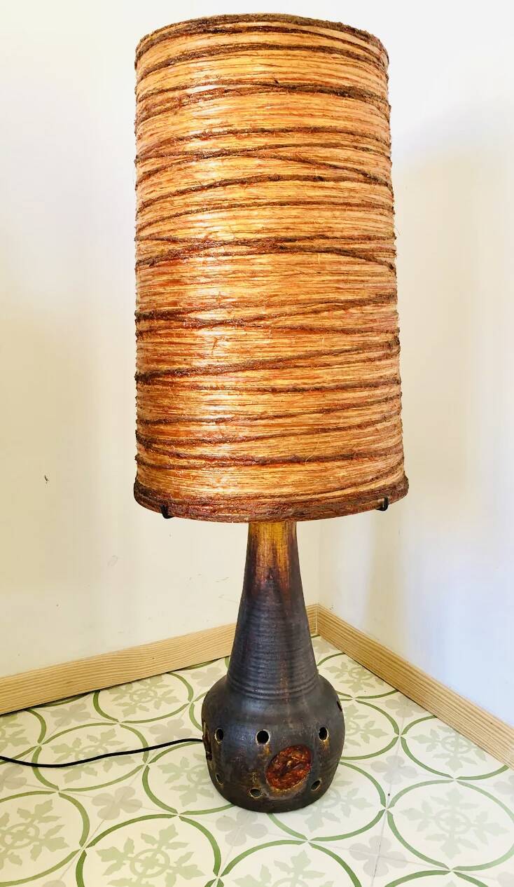 Accolay ceramic floor lamp, 1970