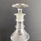 Carafe en verre soufflé vers 1900