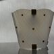 Vintage 1950 wall light in perspex and brass