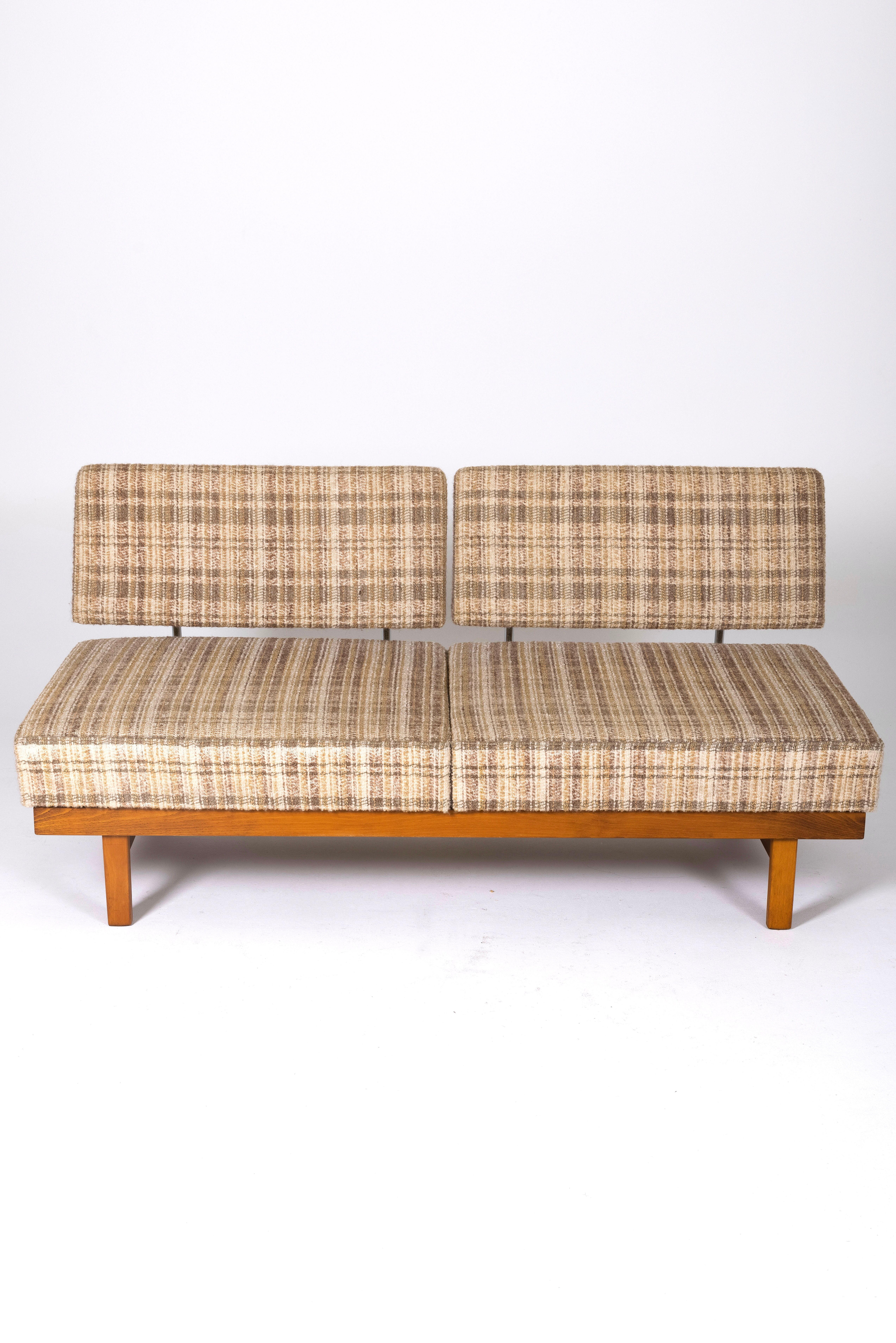 Day bed en bois Stella Walter pour Knoll, 1960s