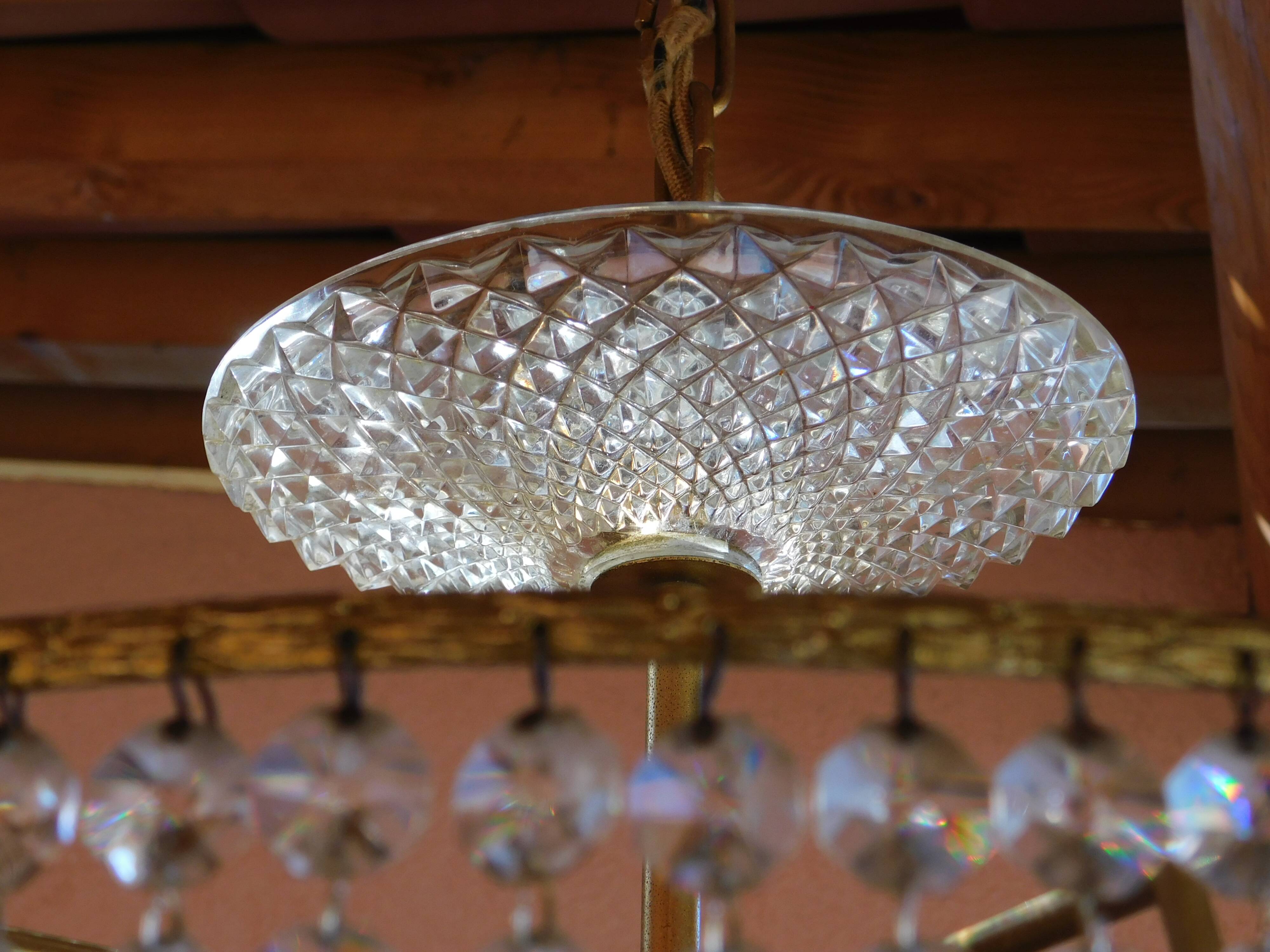 Lustre à pampilles ø 40 cm