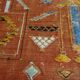 Pair of Berber carpets sabra Morocco plant fibers around 1930