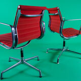 Set of 8 chairs model EA108 & EA107 by Charles and Ray Eales Vitra edition