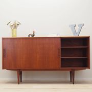 Enfilade en teck, design danois, années 1960, production : Danemark