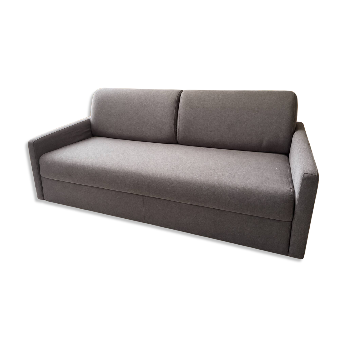 Habitat 3-seater convertible sofa – grey – very good condition