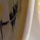 6 Art Deco dessert plates in barbotine. Moulin des Loups.