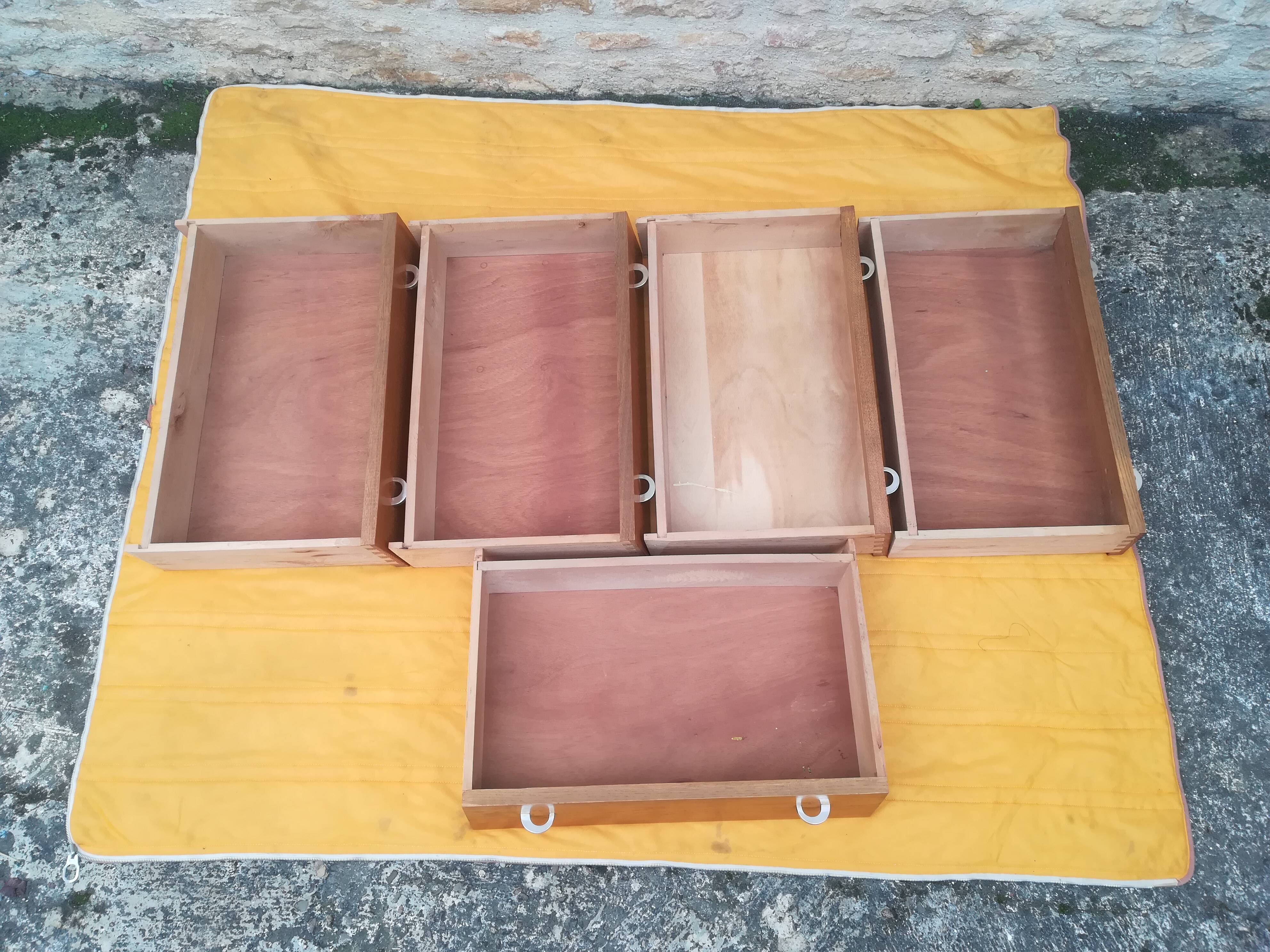 Vintage oak chest of drawers