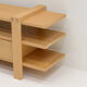 Belgium oak shelving / tv unit