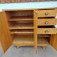 solid wood buffet, compass feet