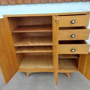 solid wood buffet, compass feet
