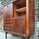 Vintage rosewood sideboard, antique secretary furniture, bookcase