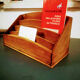 Wooden mail sorter
