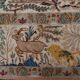 Tapis d'orient persan fait main vintage nain 160x272cm
