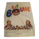 Old cinema poster "la boum" sophie marceau