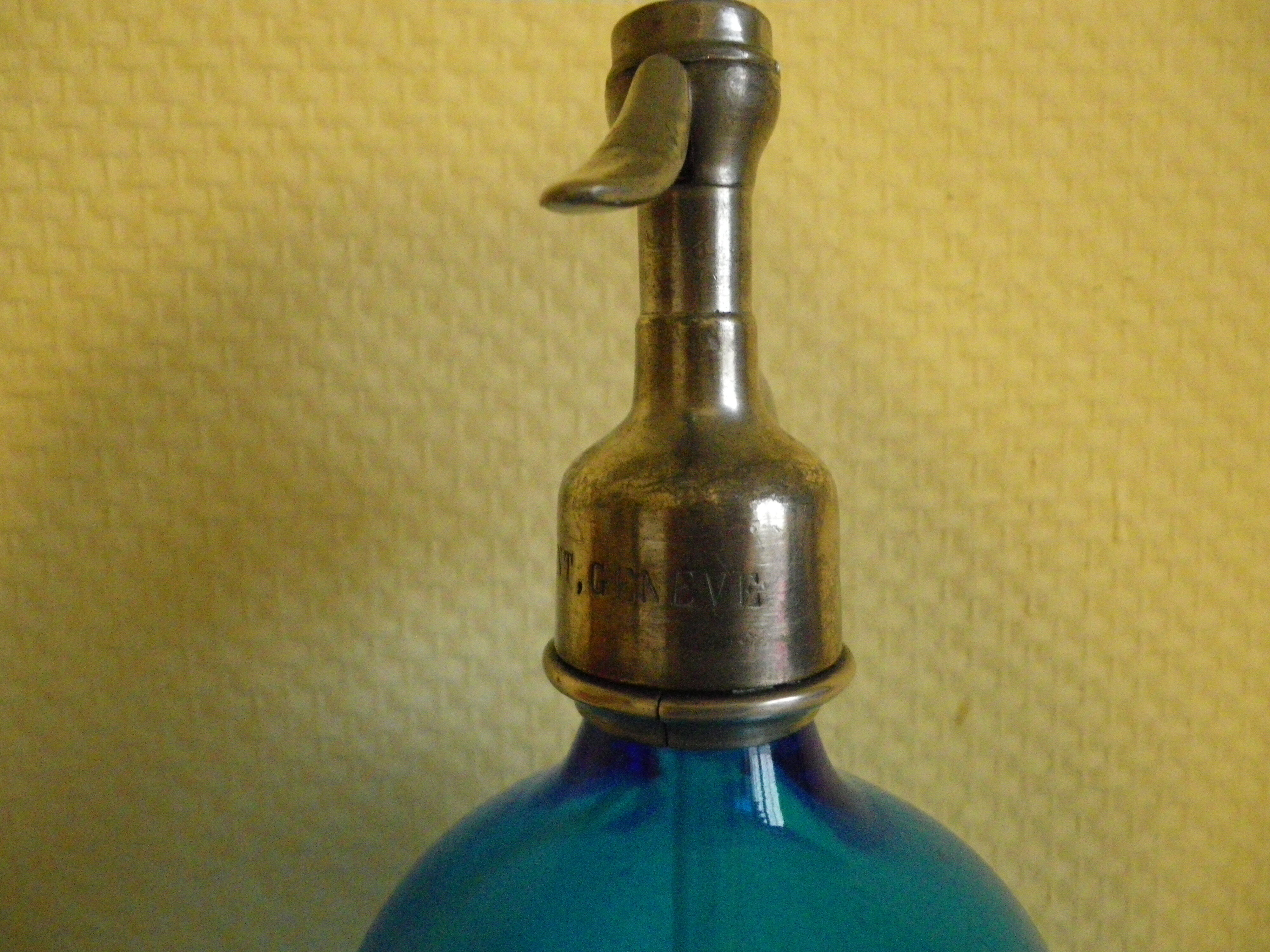 Siphon Selz - Louis Dupont, Geneva - lead-free glass and tin -