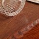 Set of 5 crystal glasses of Baccarat model Nancy