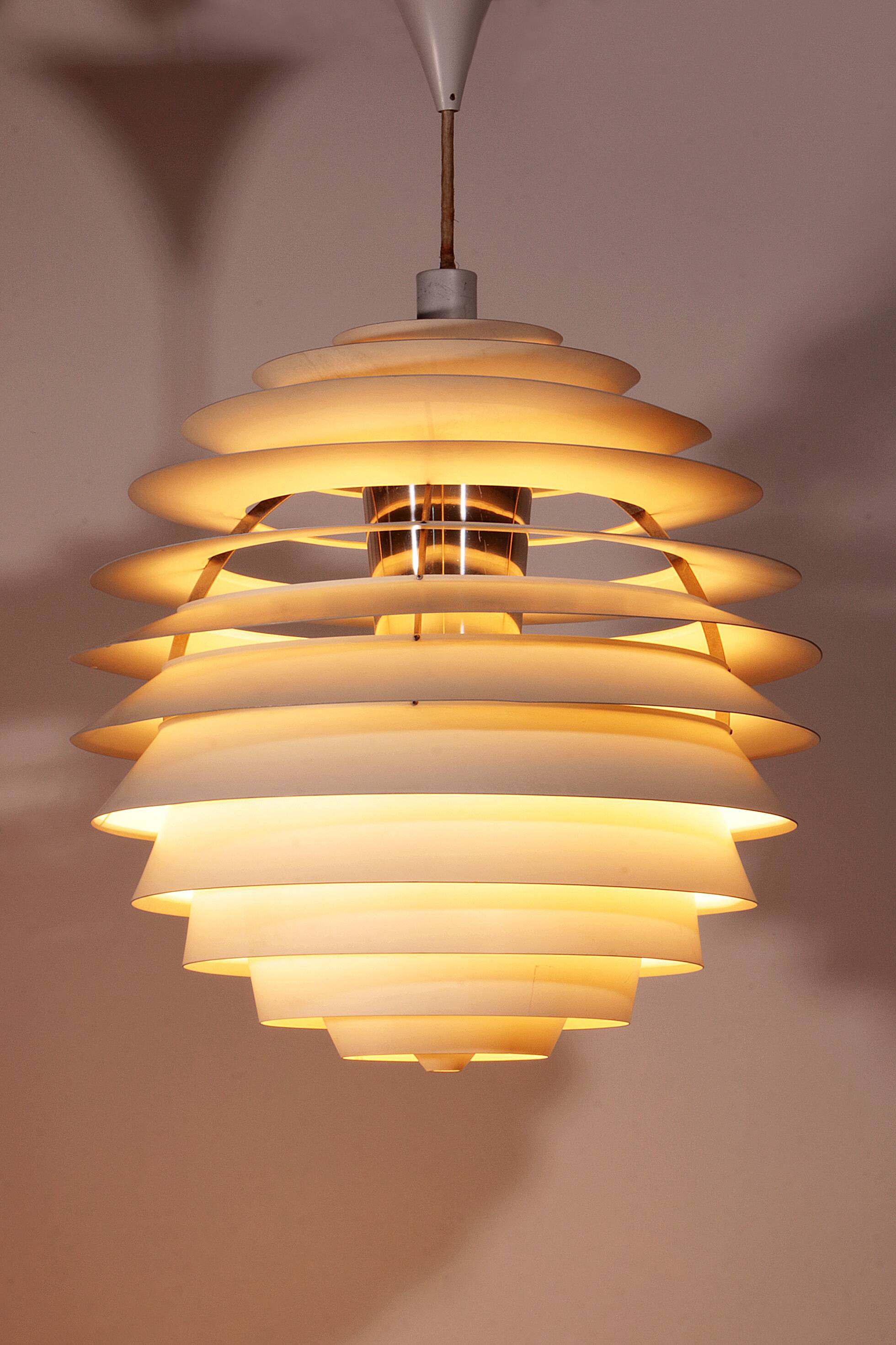 Danish Design Ph Louvre Hanging Lamp 1960s