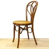 Antique Spanish Bentwood Chair in Oak by Ventura Feliu, 1890s, Set of 4