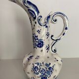 Blue pitcher